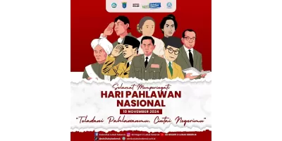 Selamat Hari Pahlawan Nasional